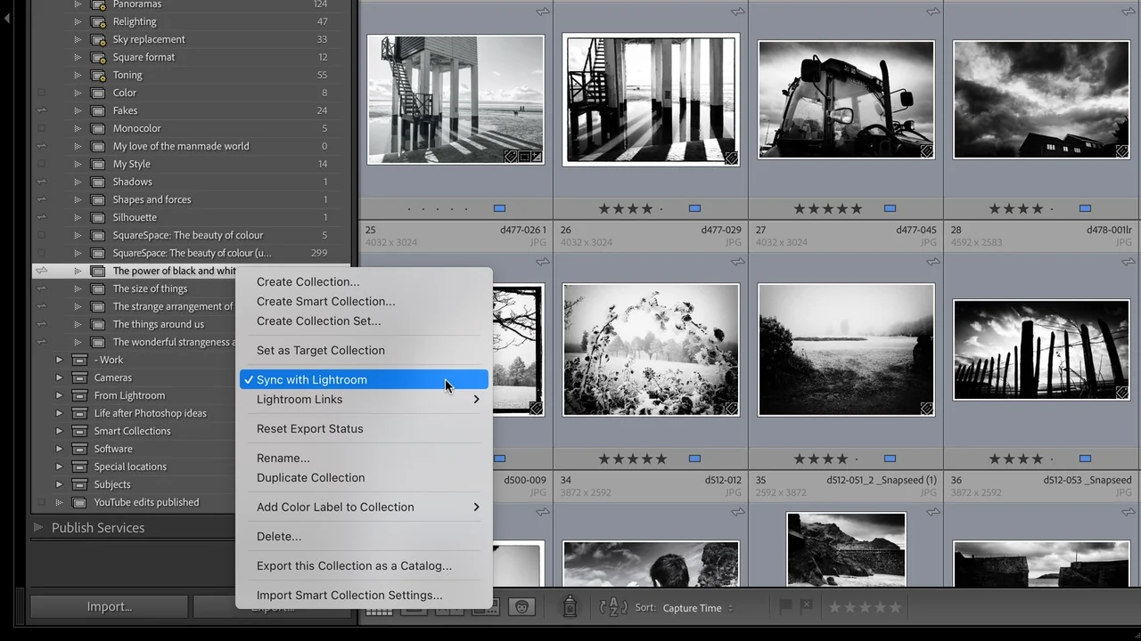 Adobe Lightroom preview