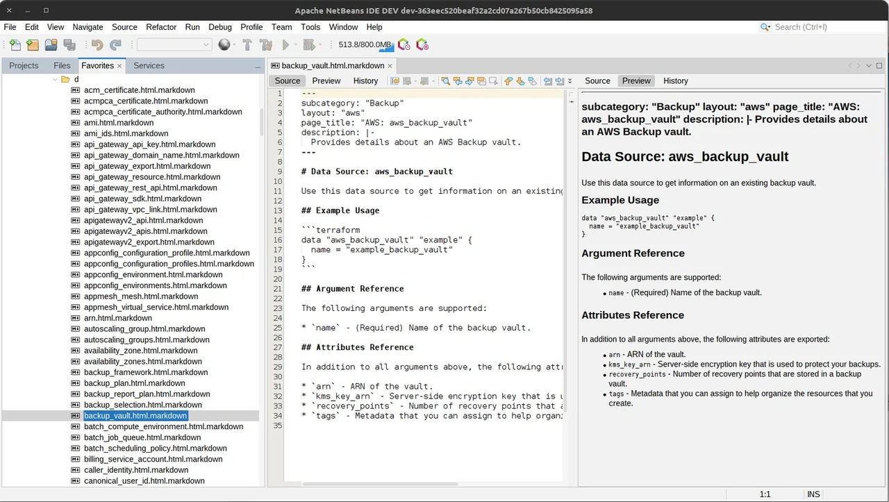 Apache NetBeans preview