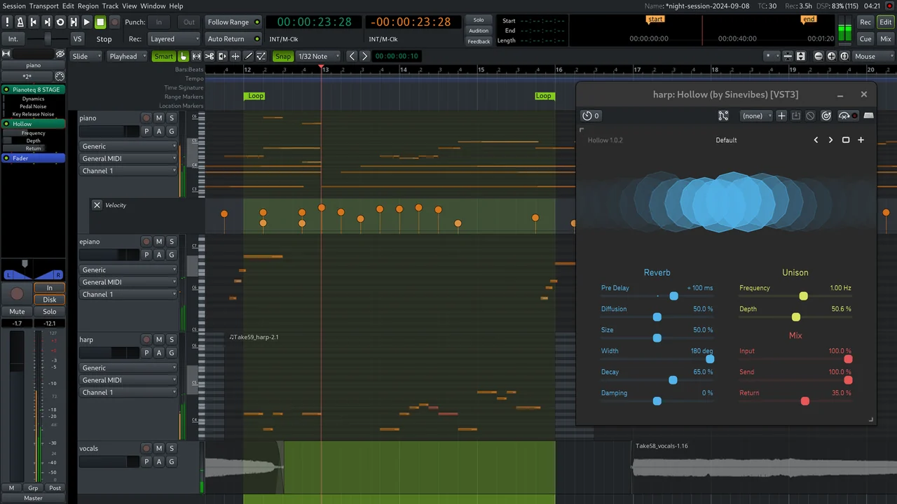 Ardour preview