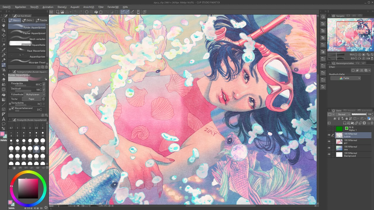 Clip Studio Paint preview