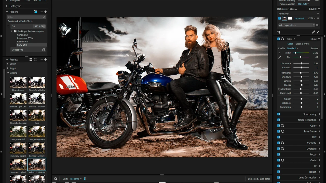 Exposure X7 preview