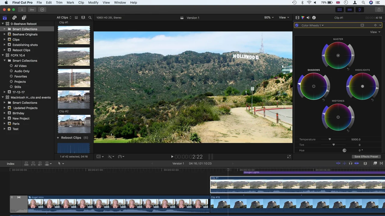 Final Cut Pro preview