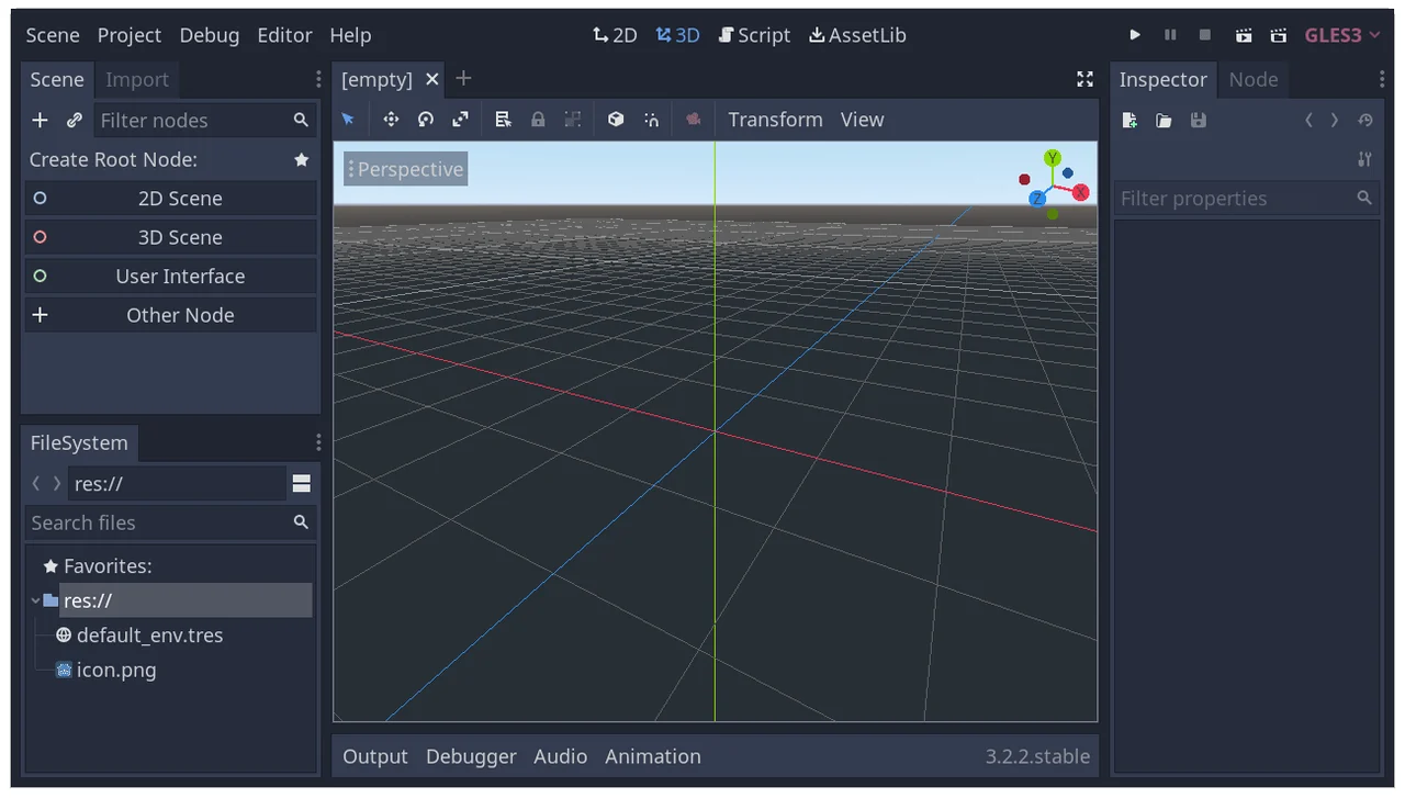 Godot Engine preview