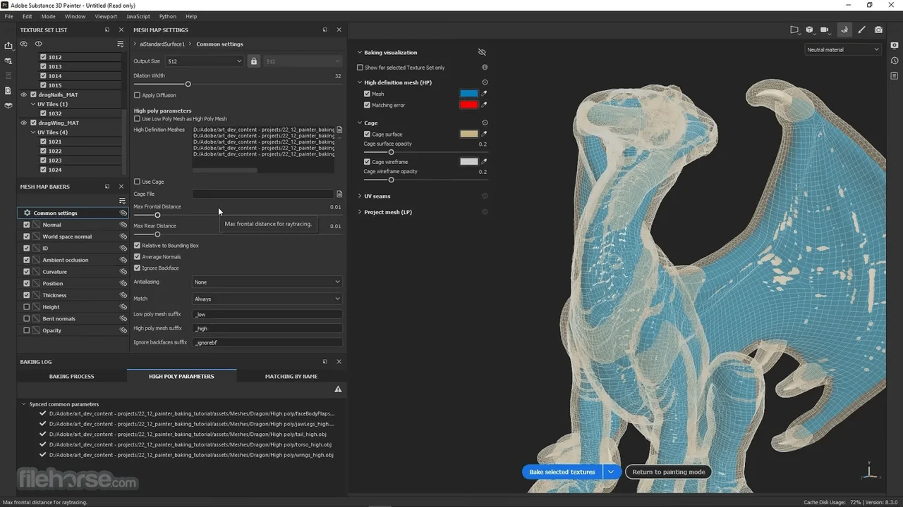 Substance 3D Painter preview