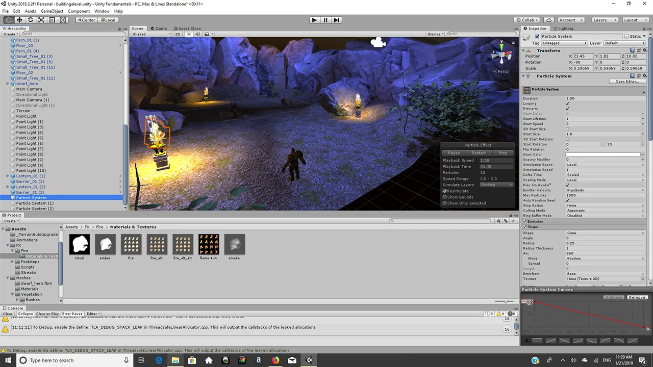 Unity preview